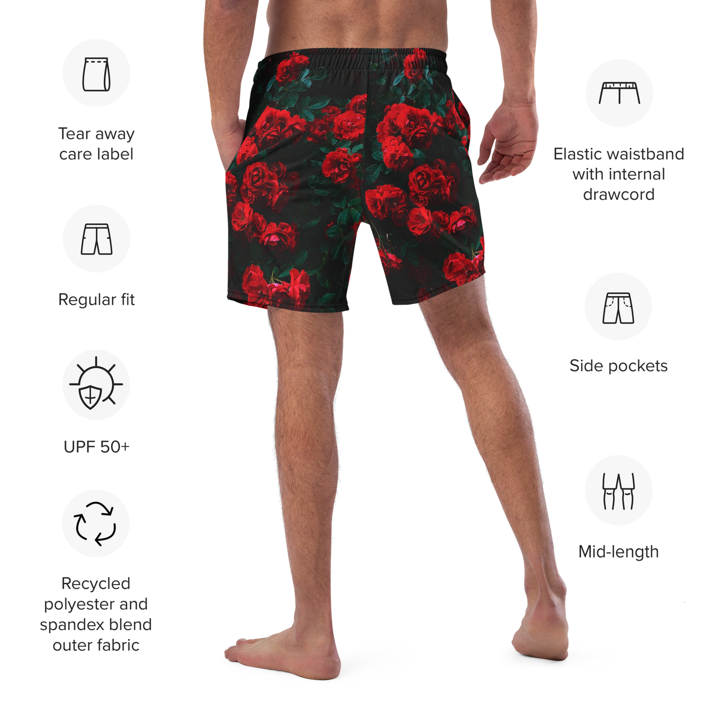 Men's swim trunks