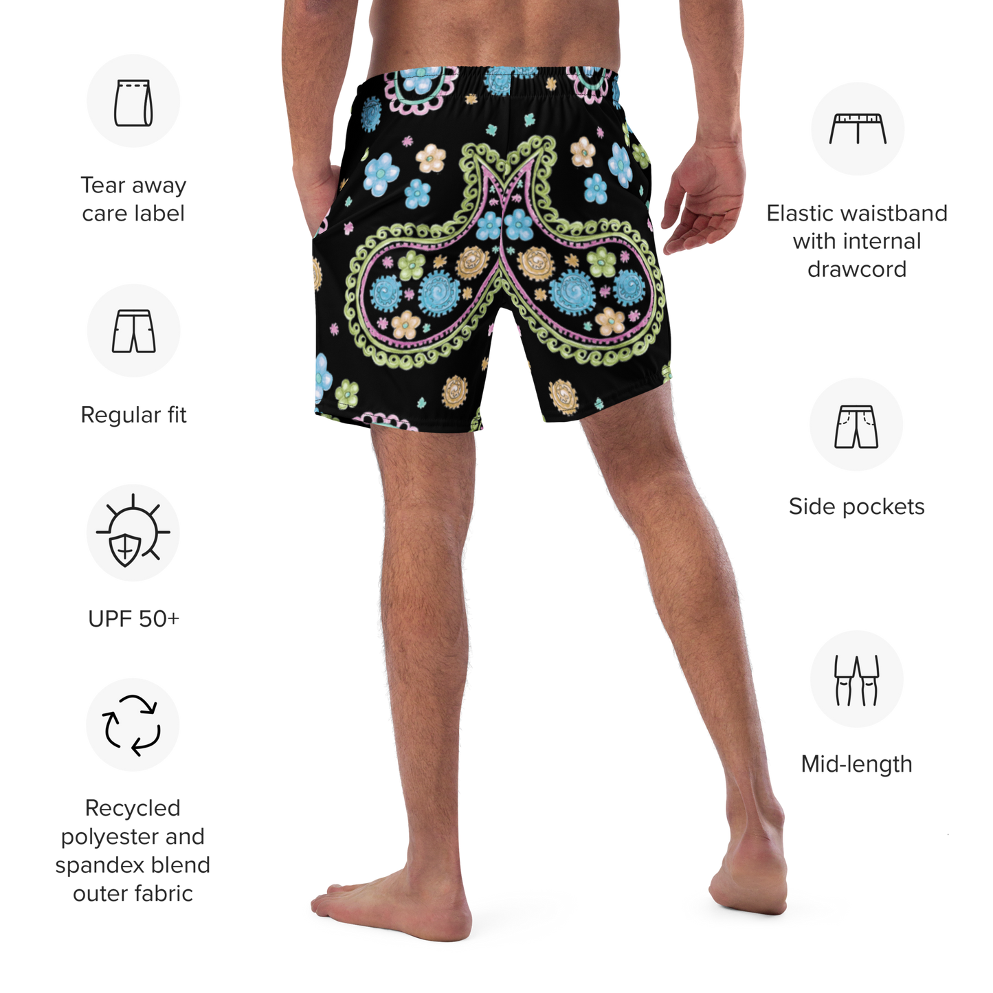 Men's swim trunks